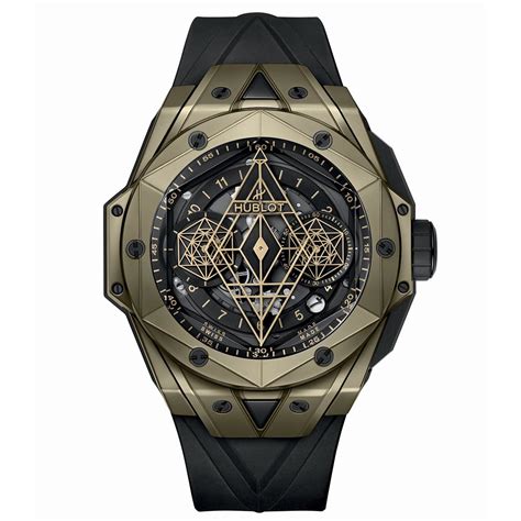 hublot sang bleu 2 all black|hublot big bang sang bleu.